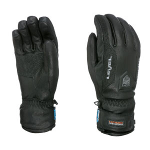 RĘKAWICE NARCIARSKIE MĘSKIE CZARNE LEVEL CAYENNE GORE-TEX