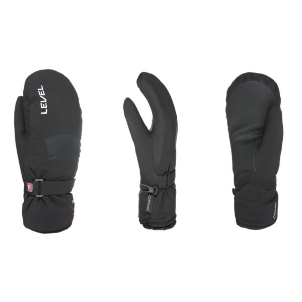 RĘKAWICE LEVEL SUPER RADIATOR JR MITT GORE-TEX BLACK