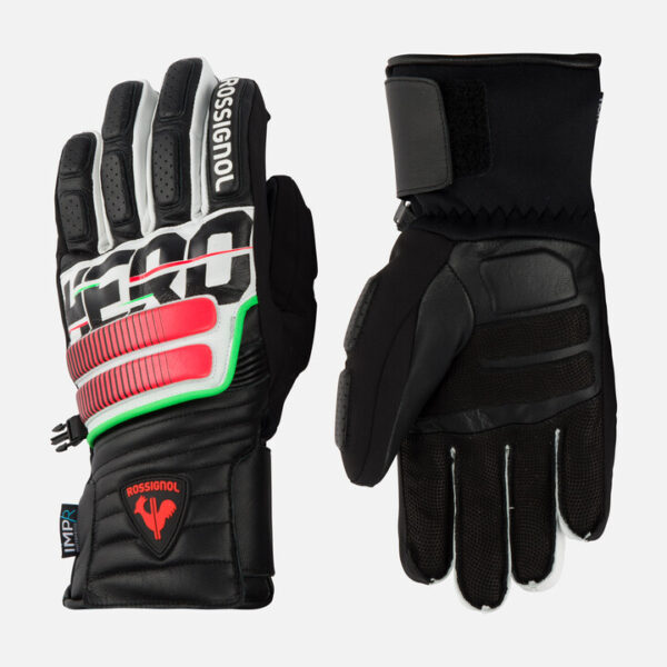 RĘKAWICE ROSSIGNOL HERO RACE LTH IMPR G BLACK