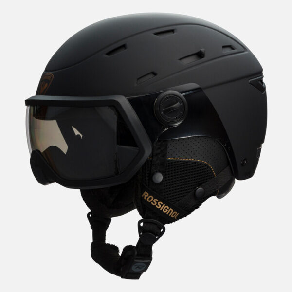kask z szyba rossignol czarny