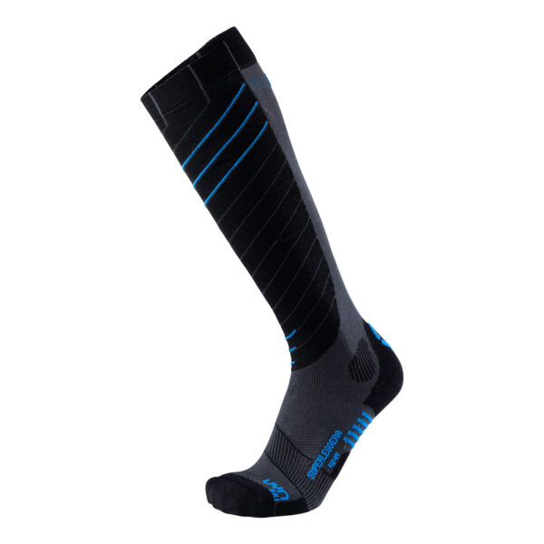 SKARPETY UYN SKI SUPERLEGGERA MAN ANTHRACITE/AZURE