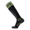 SKARPETY UYN MAN SKI ONE MERINO SOCKS BLACK/LIME