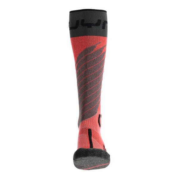 SKARPETY UYN LADY SKI ONE MERINO SOCKS PINK/BLACK