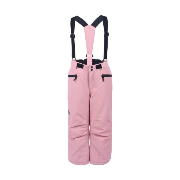 SPODNIE COLOR KIDS SKI PANTS W POCKE PUDROWY RÓŻ