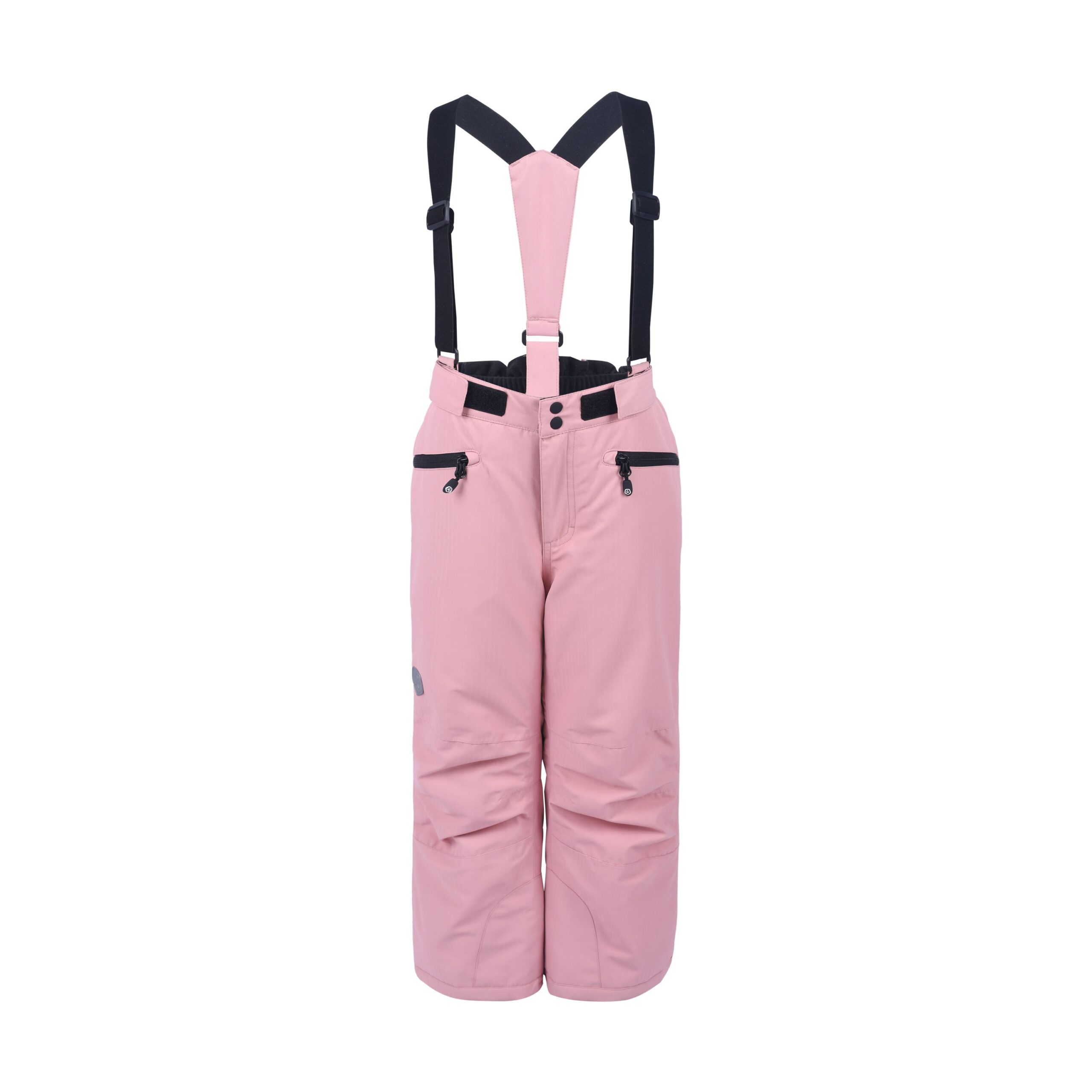 SPODNIE COLOR KIDS SKI PANTS W POCKE PUDROWY RÓŻ