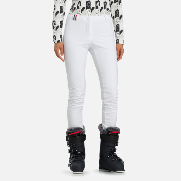 DAMSKIE SPODNIE ROSSIGNOL W SKI FUSEAU PANT WHITE