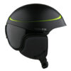 czarny kask narciarski indigo