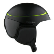 czarny kask narciarski indigo