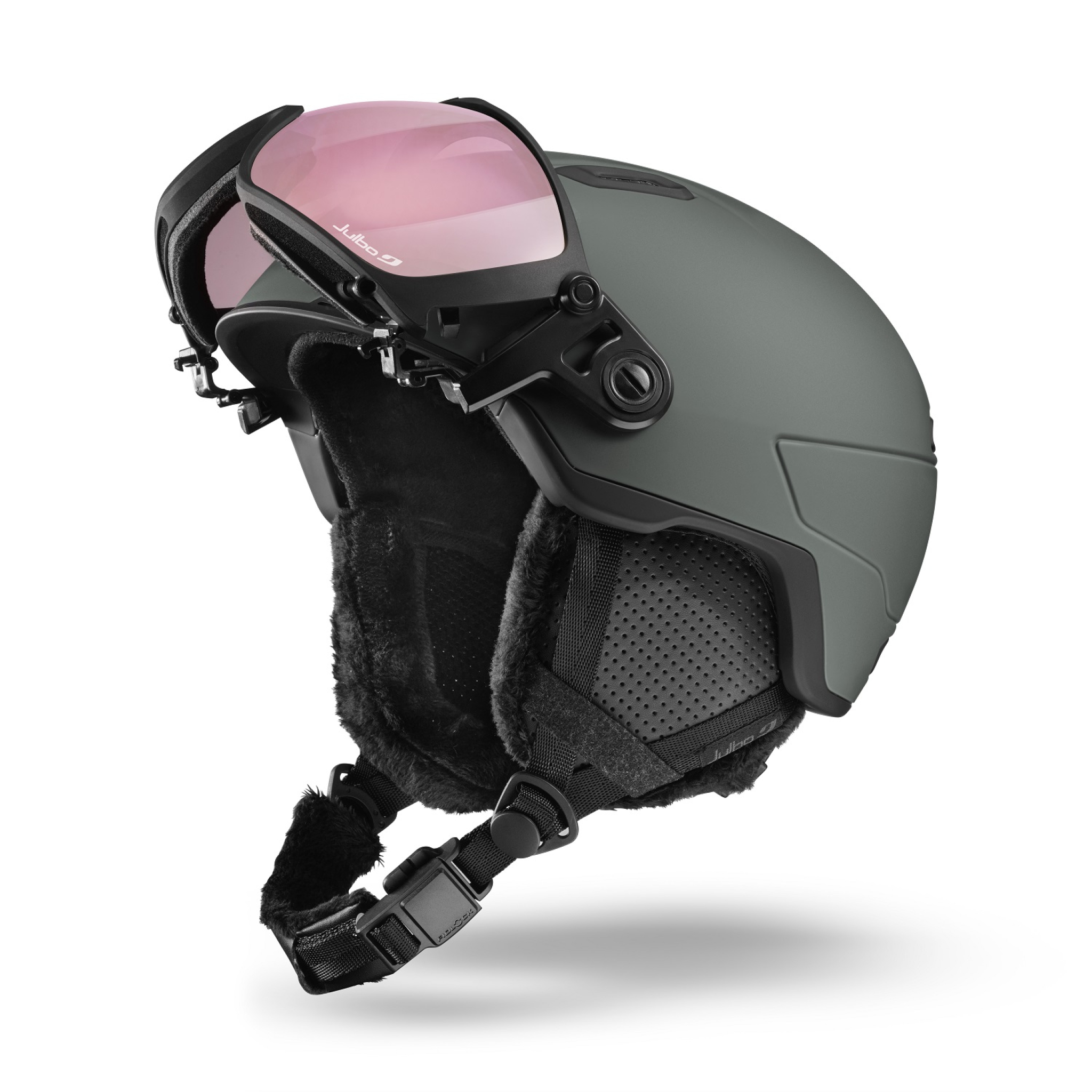 kask na narty z szyba julbo