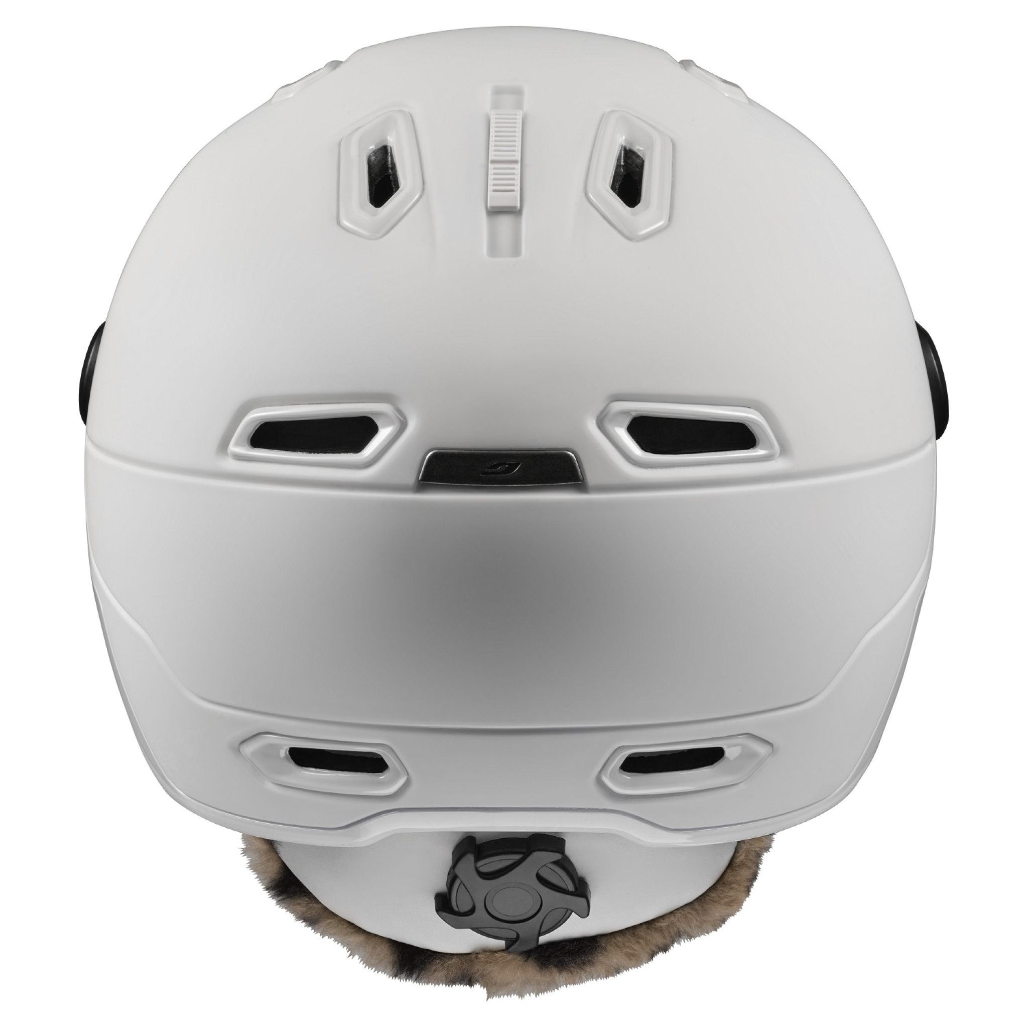 kask narciarski biały z szybą fotochromatyczna julbo