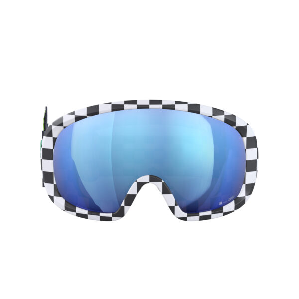 gogle poc fovea mid czarno białe speedy
