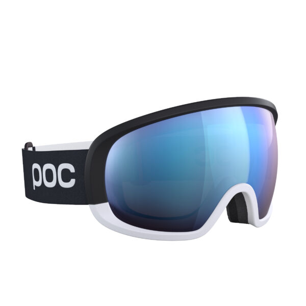 GOGLE POC FOVEA RACE BLACK/WHITE/PARTLY SUNNY BLUE