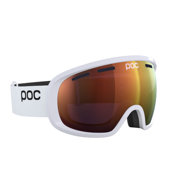GOGLE POC FOVEA HYDROGEN WHITE/ PARTLY SUNNY ORANGE