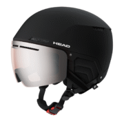 czarny kask meski z szyba head