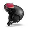 kask narciarski z szybą julbo czarny