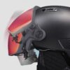 kask narciarski z szybą julbo czarny