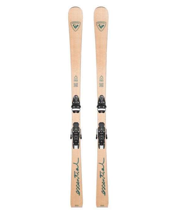 narty rossignol drewniane