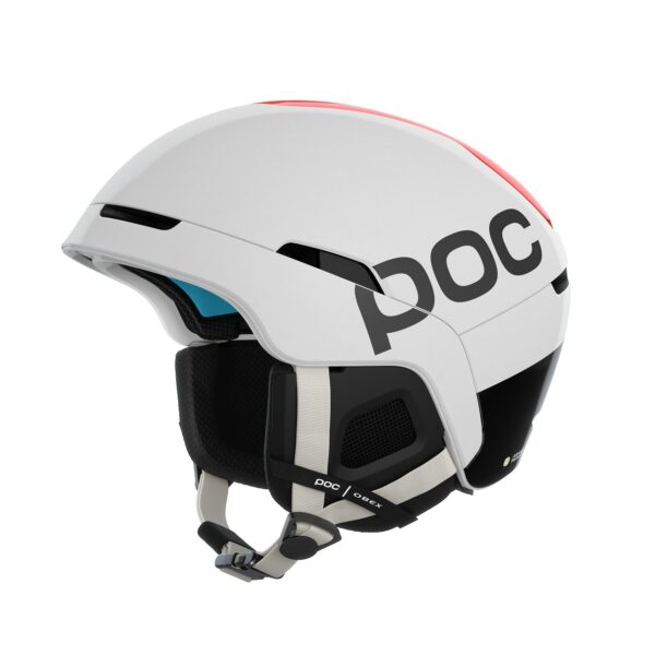 KASK POC OBEX BC SPIN HYDROGEN WHITE FLUORESCENT ORANGE AVIP - 2020/21