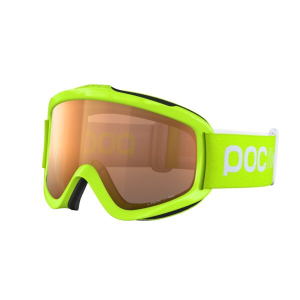 GOGLE POC POCITO IRIS FLUORESCENT GREEN - 2020/21