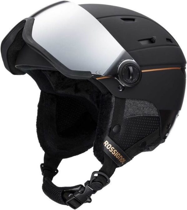 KASK ROSSIGNOL ALLSPEED VISOR IMPACTS W BLACK - 2020/21