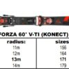 Narty ROSSIGNOL FORZA 60  V-TI K + NX12