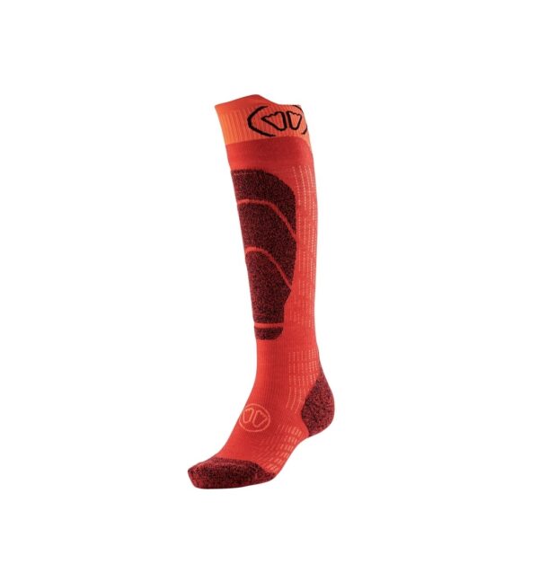 skarpety narciarskie sidas ski merino junior red