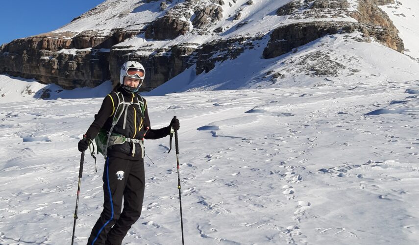kask narciarski kobiecy