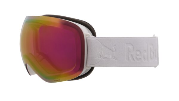 gogle narciarskie redbull białe