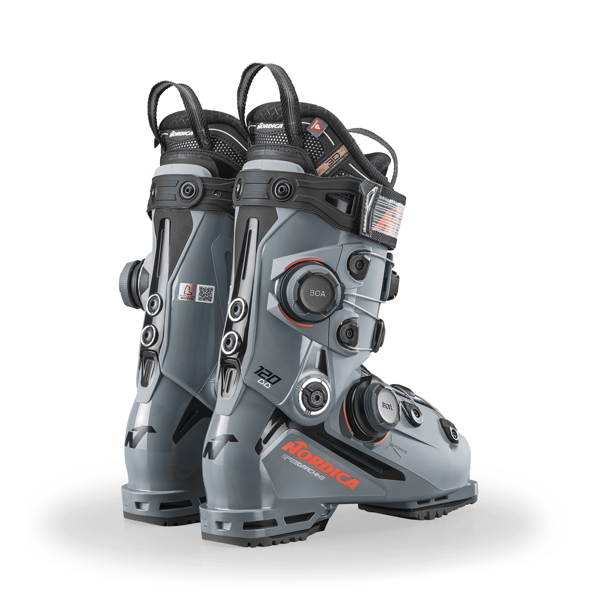 buty z podwójnym boa nordica